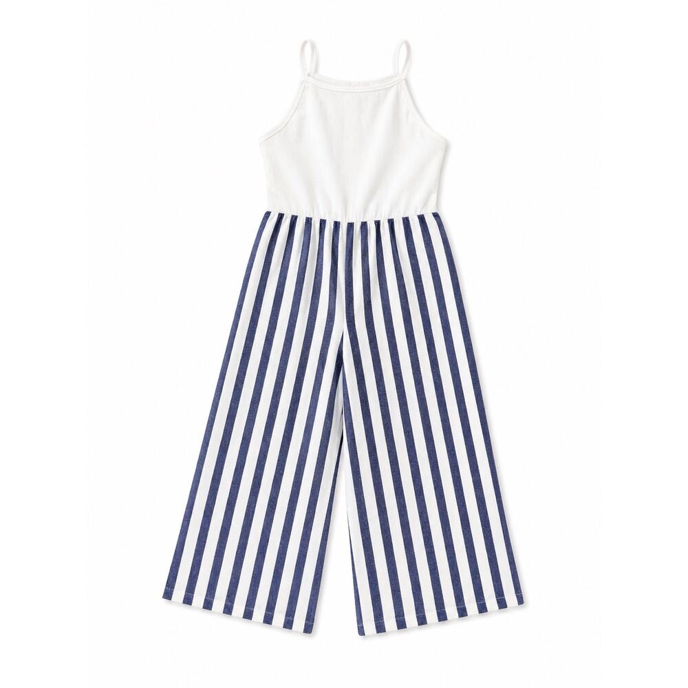 Paisley Lane Girls Stripe Floaty Jumpsuit Romper Size 8